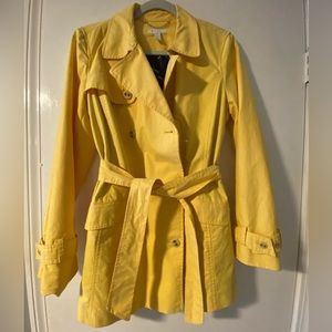 Charter Club lined trench coat